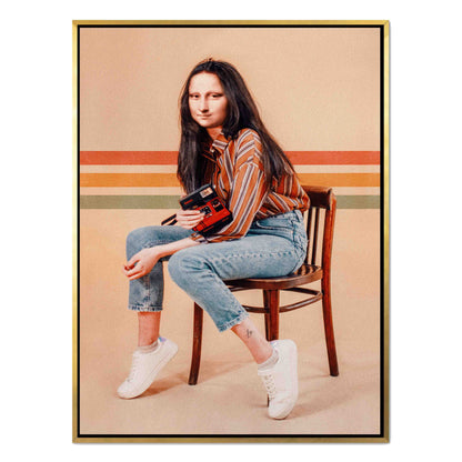 RETRO MONA | CANVAS