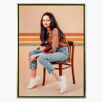 RETRO MONA | CANVAS
