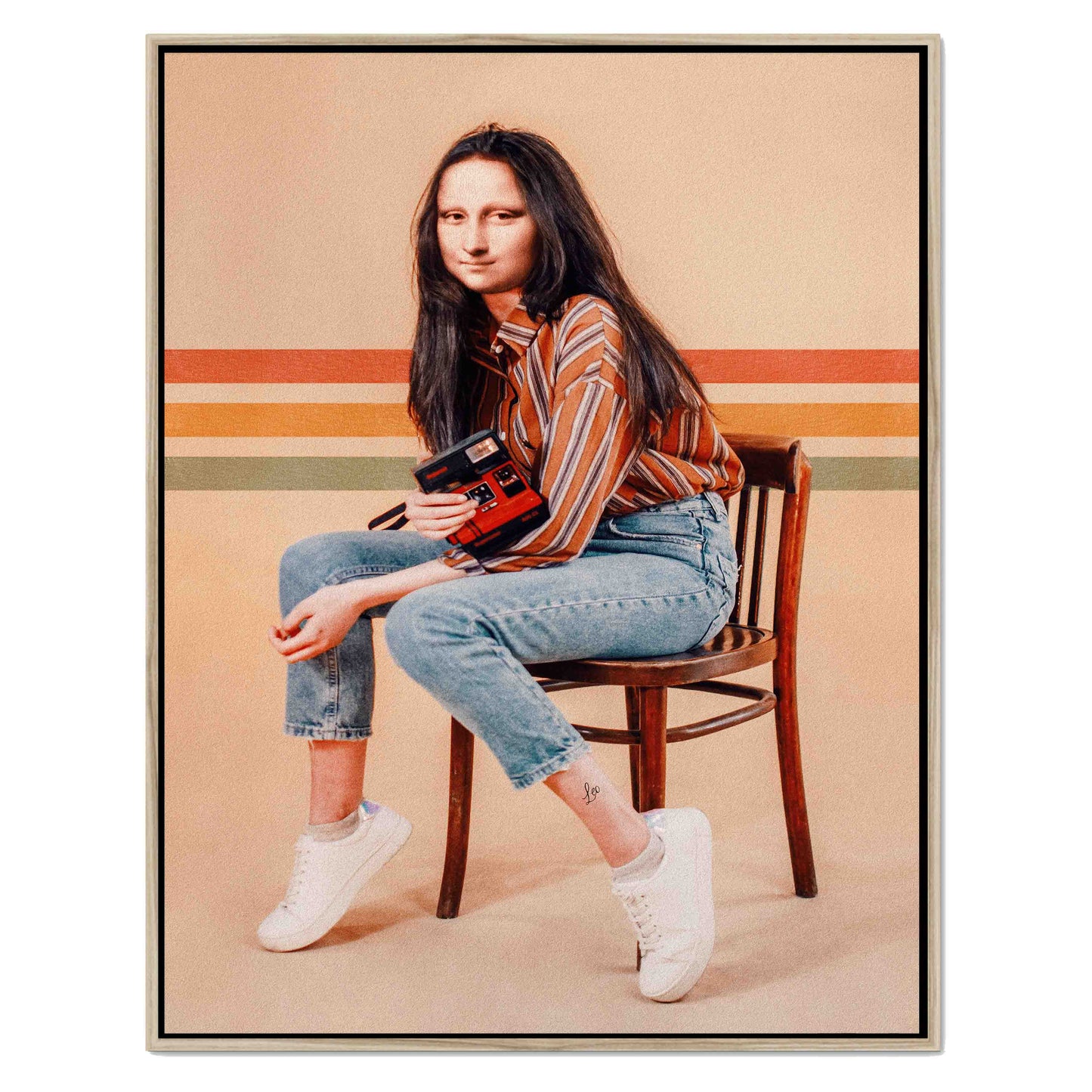 RETRO MONA | CANVAS