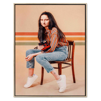 RETRO MONA | CANVAS