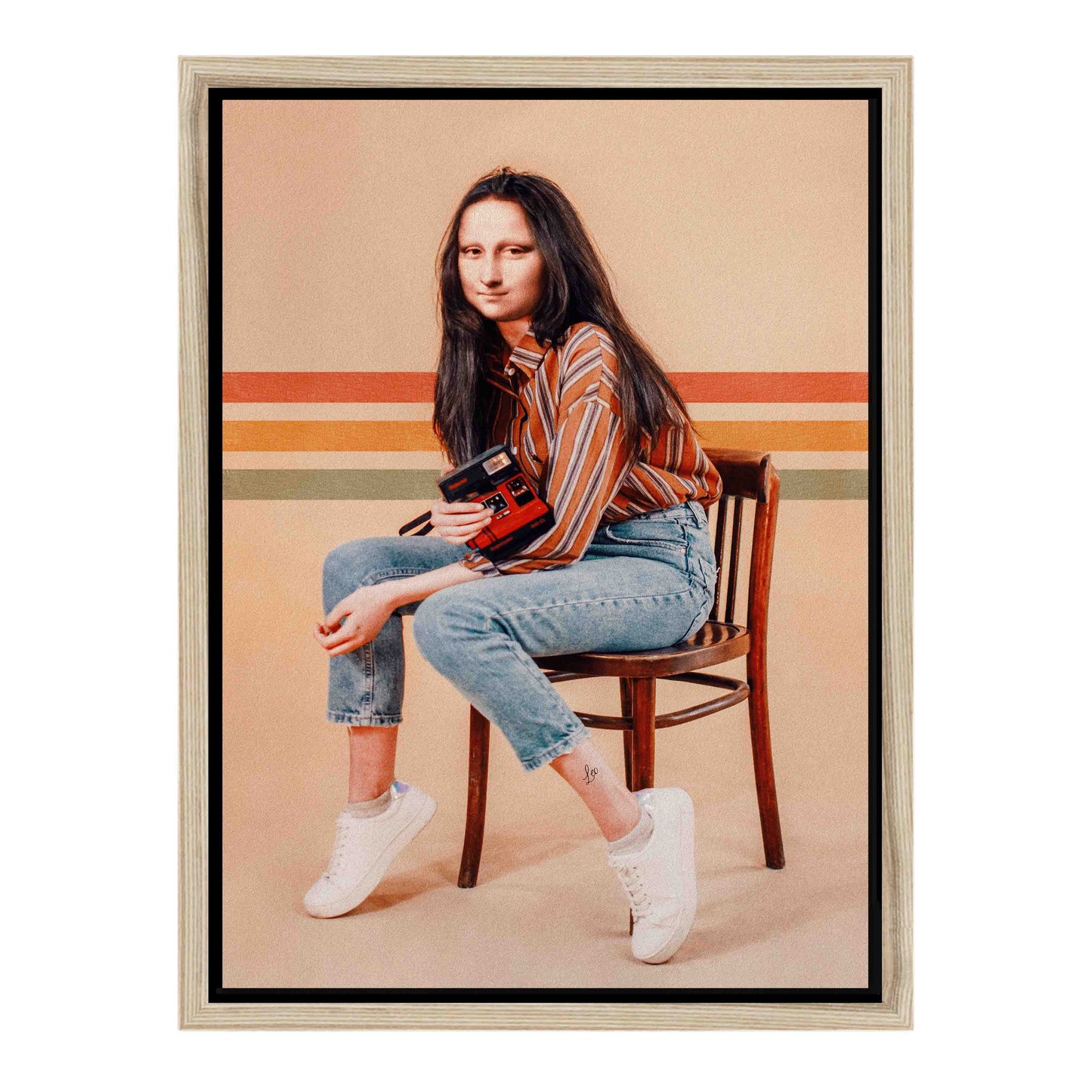 RETRO MONA | CANVAS