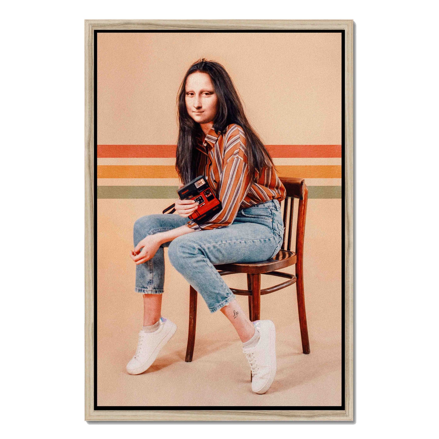 RETRO MONA | CANVAS
