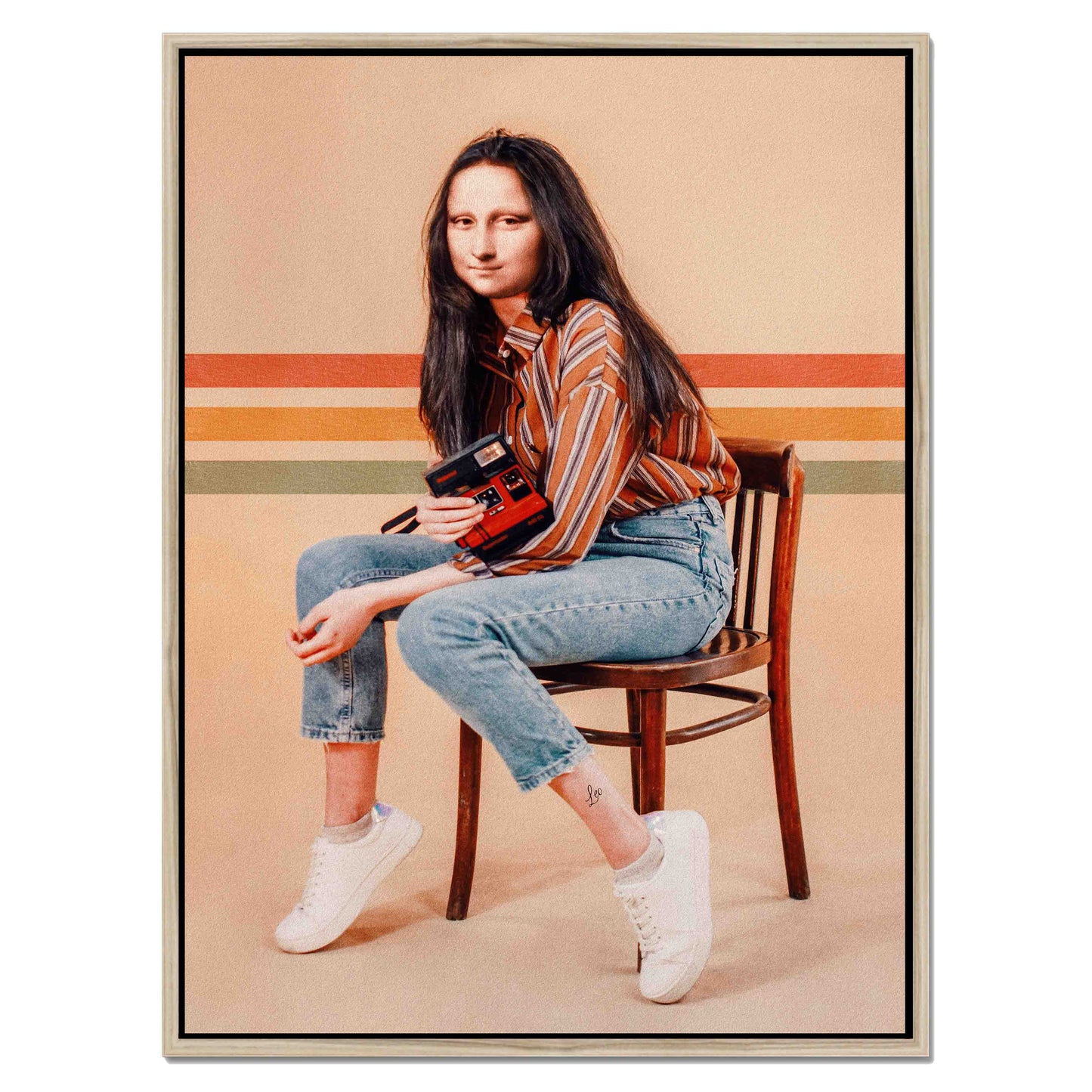 RETRO MONA | CANVAS