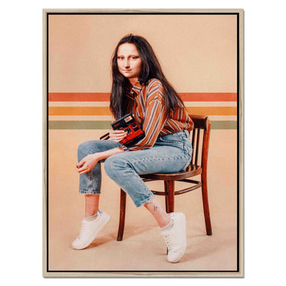 RETRO MONA | CANVAS