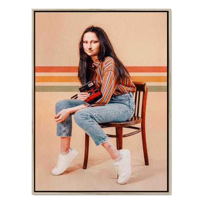 RETRO MONA | CANVAS