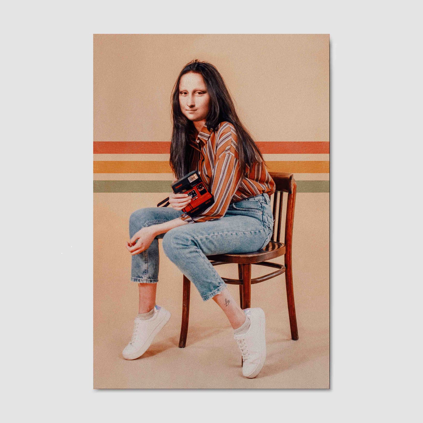 RETRO MONA | CANVAS