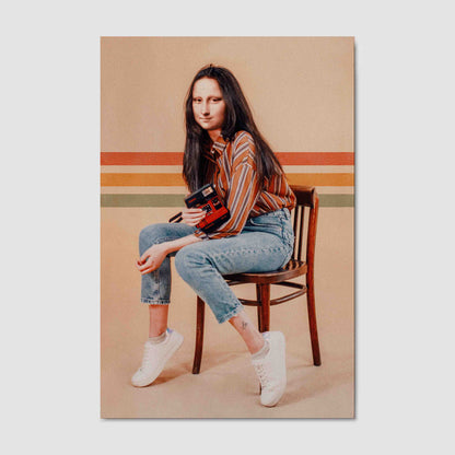 RETRO MONA | CANVAS