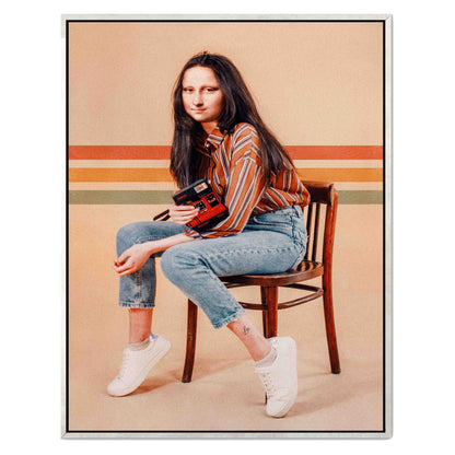RETRO MONA | CANVAS