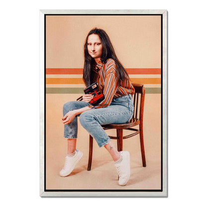 RETRO MONA | CANVAS
