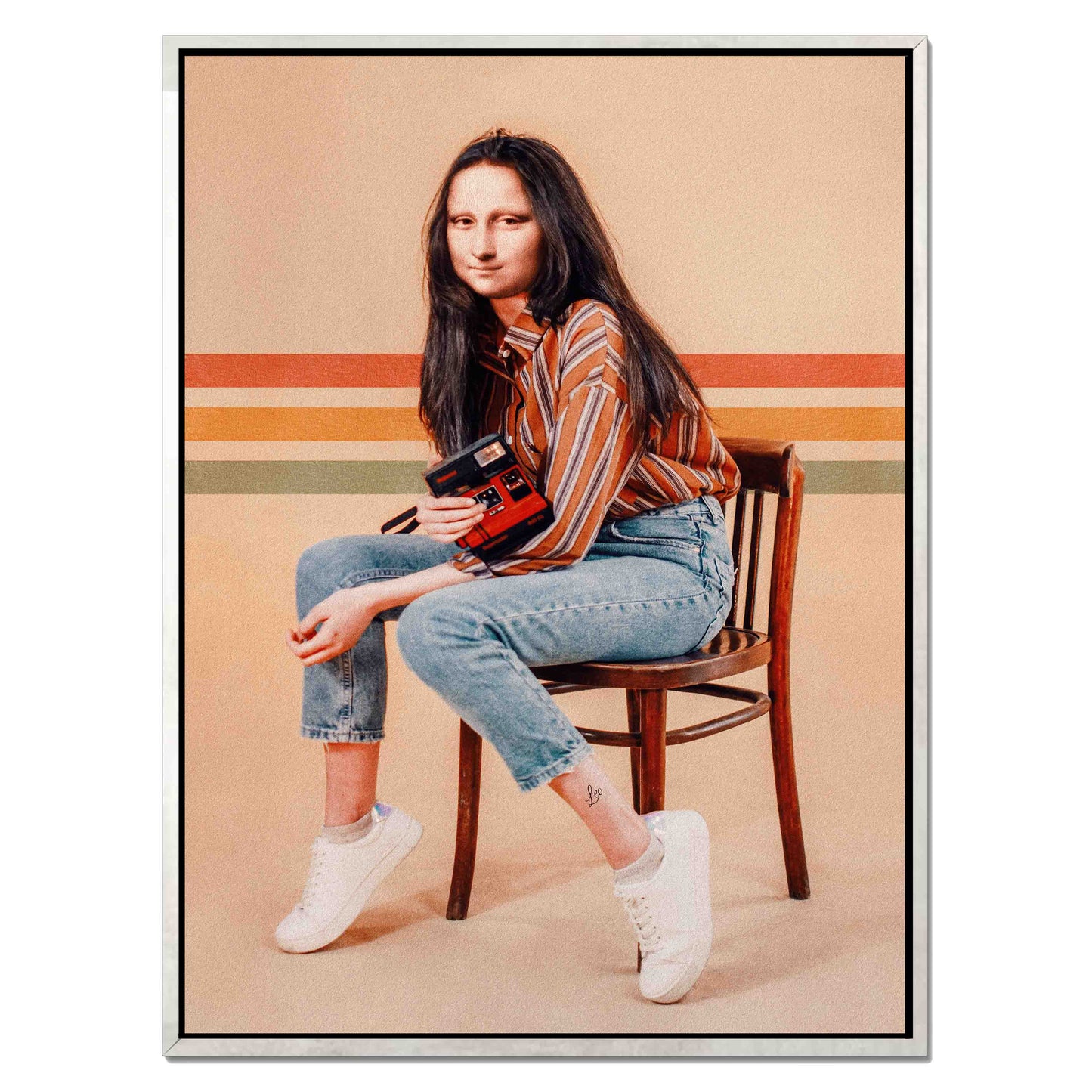 RETRO MONA | CANVAS
