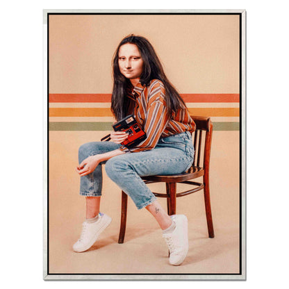 RETRO MONA | CANVAS