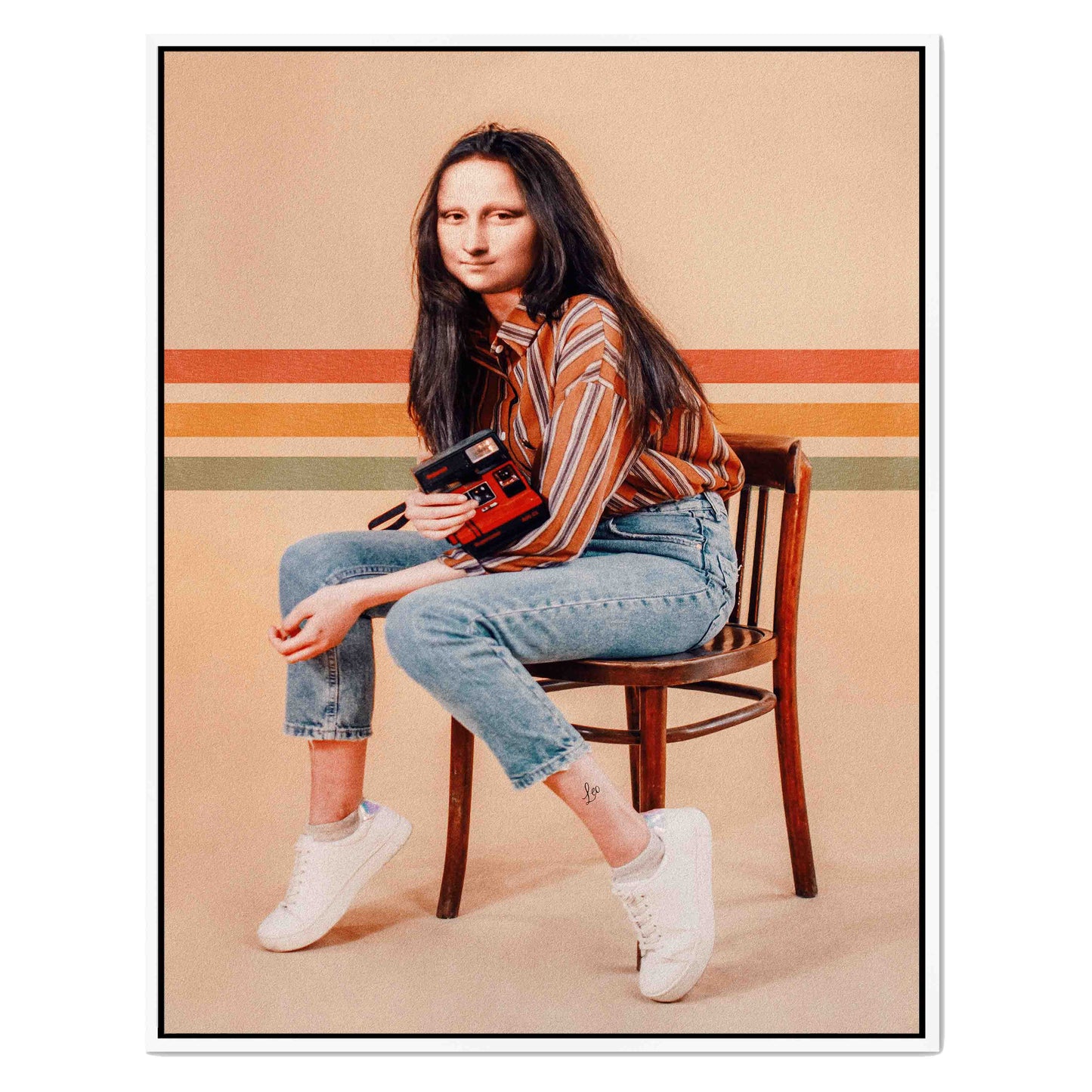 RETRO MONA | CANVAS