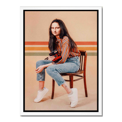 RETRO MONA | CANVAS