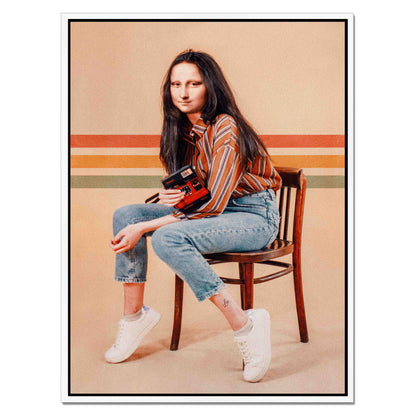 RETRO MONA | CANVAS