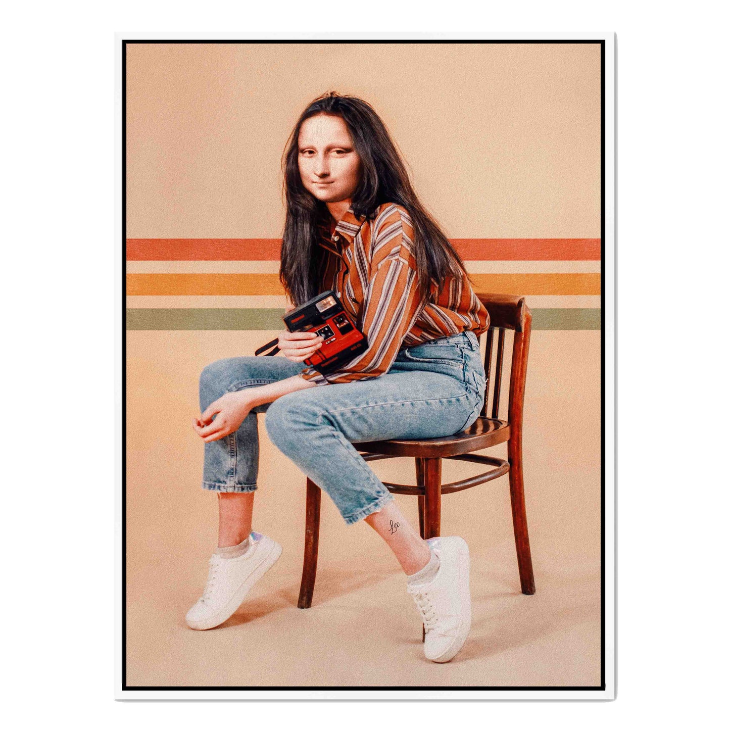 RETRO MONA | CANVAS
