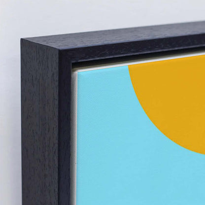 RUNNING SWIMMERS (BLUE) | CANVAS