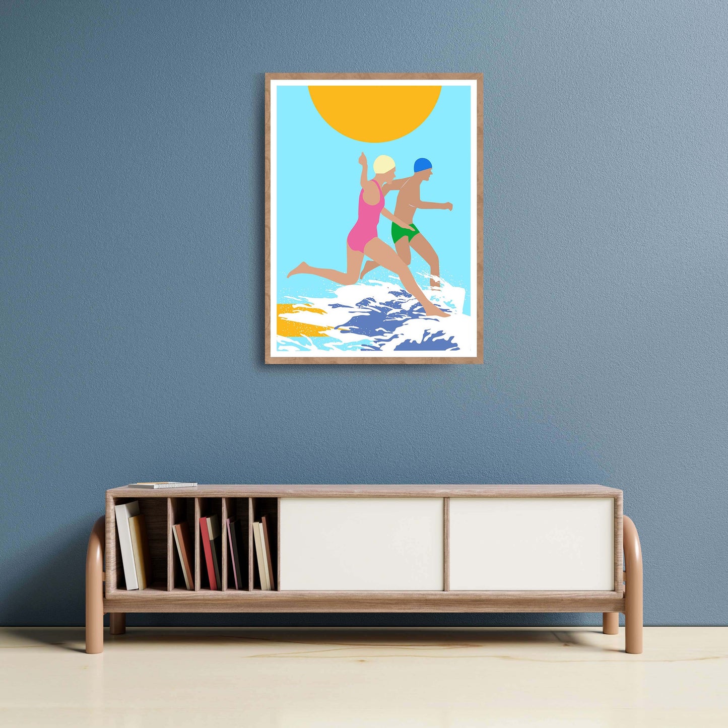 RUNNING SWIMMERS | PRINT