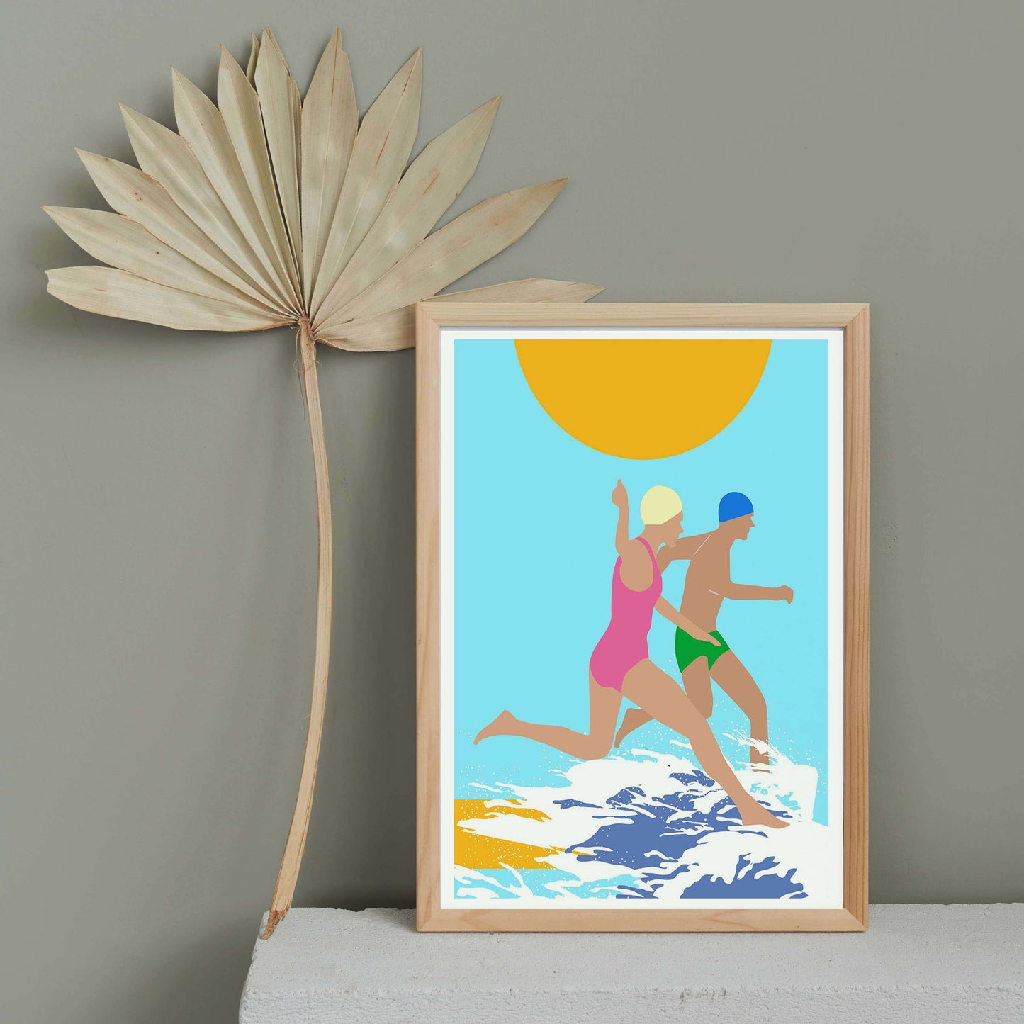 RUNNING SWIMMERS | PRINT