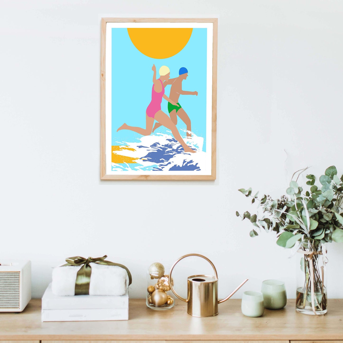 RUNNING SWIMMERS | PRINT