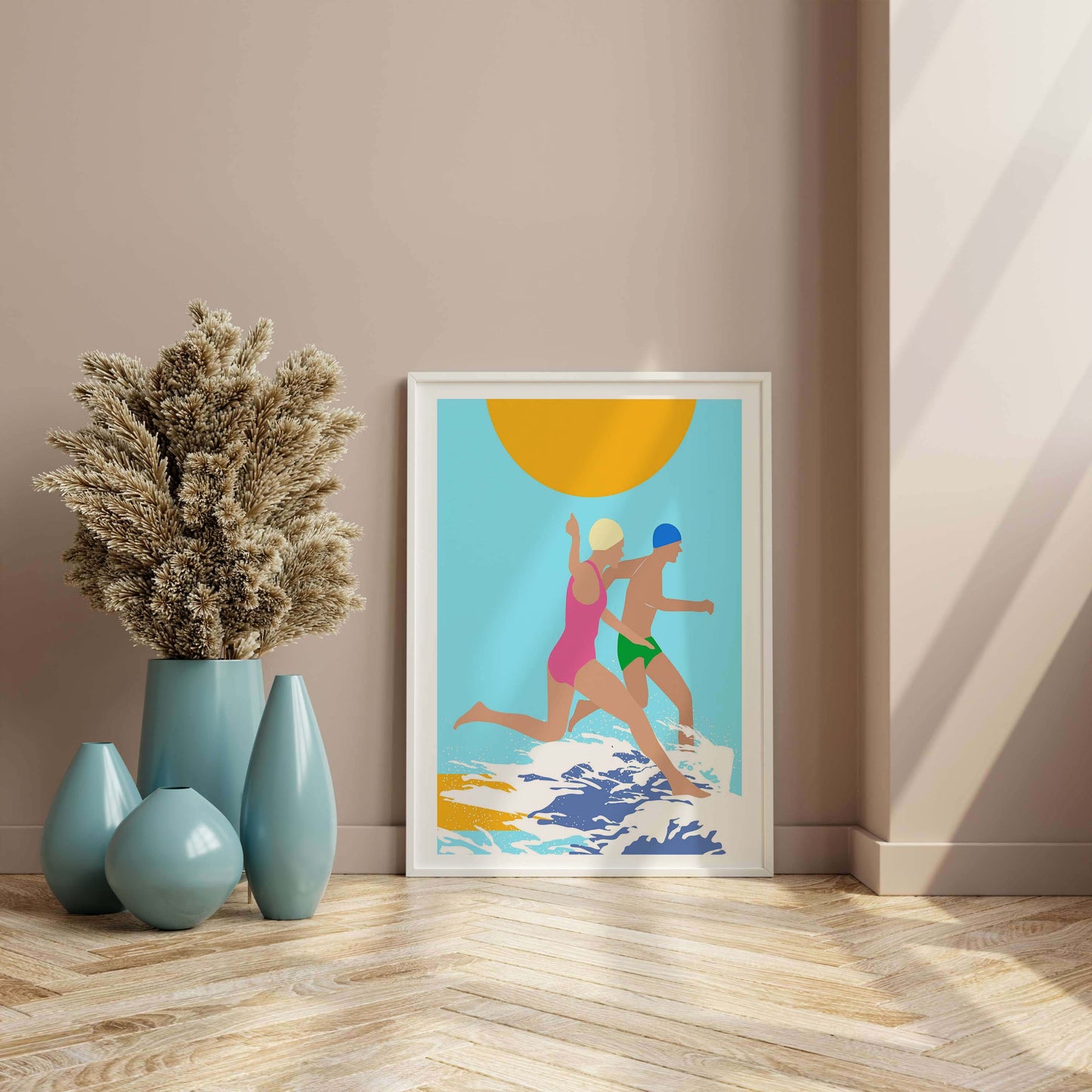RUNNING SWIMMERS | PRINT