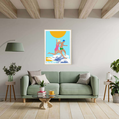 RUNNING SWIMMERS | PRINT