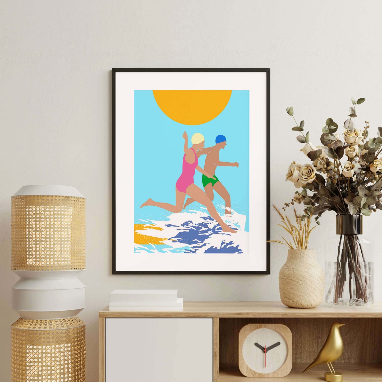 RUNNING SWIMMERS | PRINT