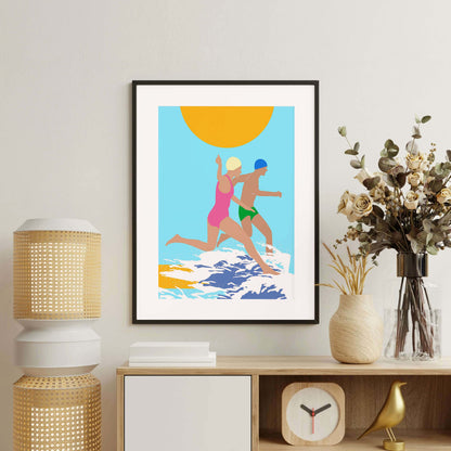 RUNNING SWIMMERS | PRINT