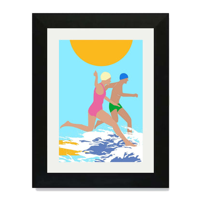 RUNNING SWIMMERS | PRINT