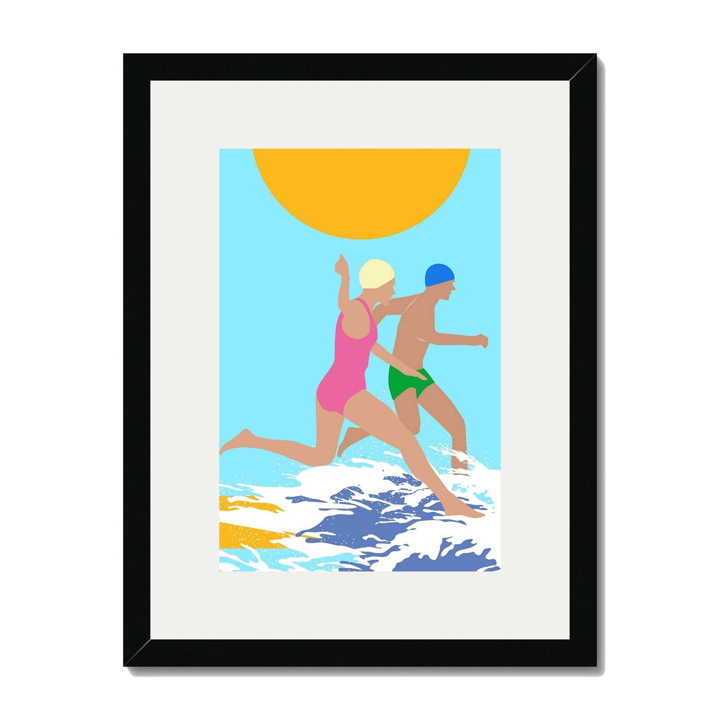 RUNNING SWIMMERS | PRINT