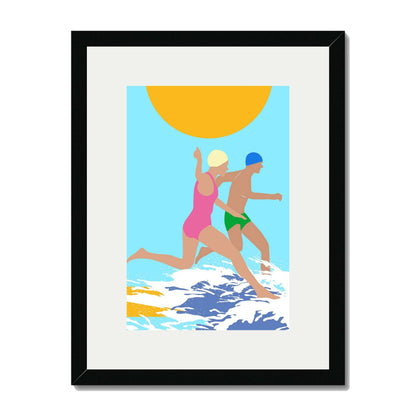 RUNNING SWIMMERS | PRINT