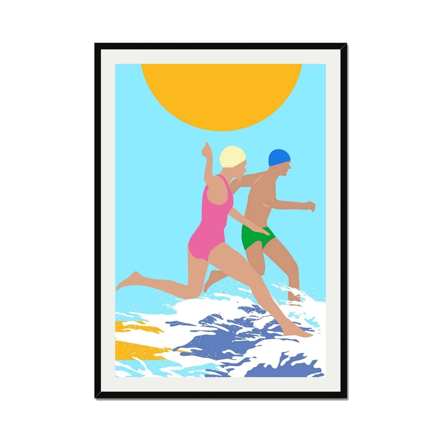 RUNNING SWIMMERS | PRINT