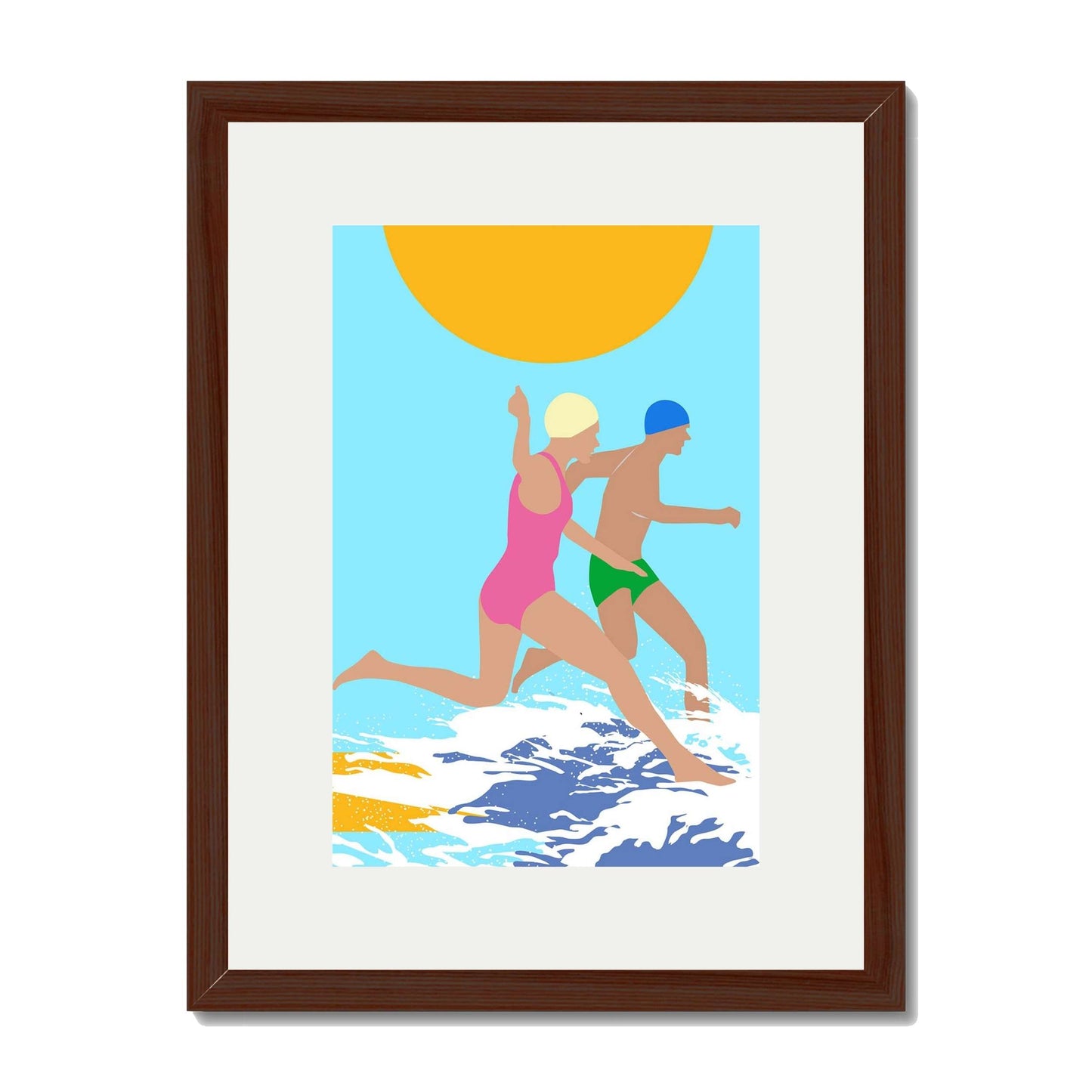 RUNNING SWIMMERS | PRINT