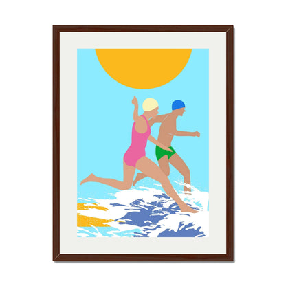 RUNNING SWIMMERS | PRINT