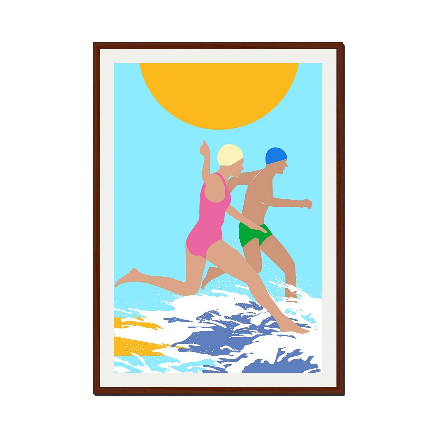RUNNING SWIMMERS | PRINT