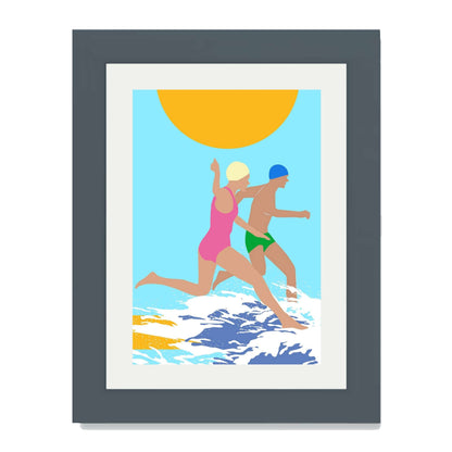 RUNNING SWIMMERS | PRINT