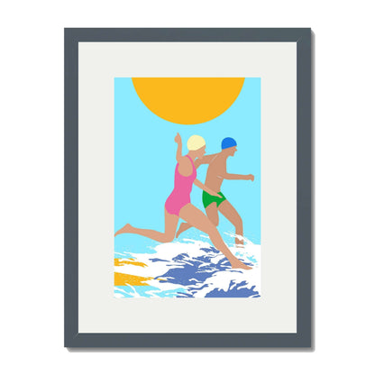 RUNNING SWIMMERS | PRINT