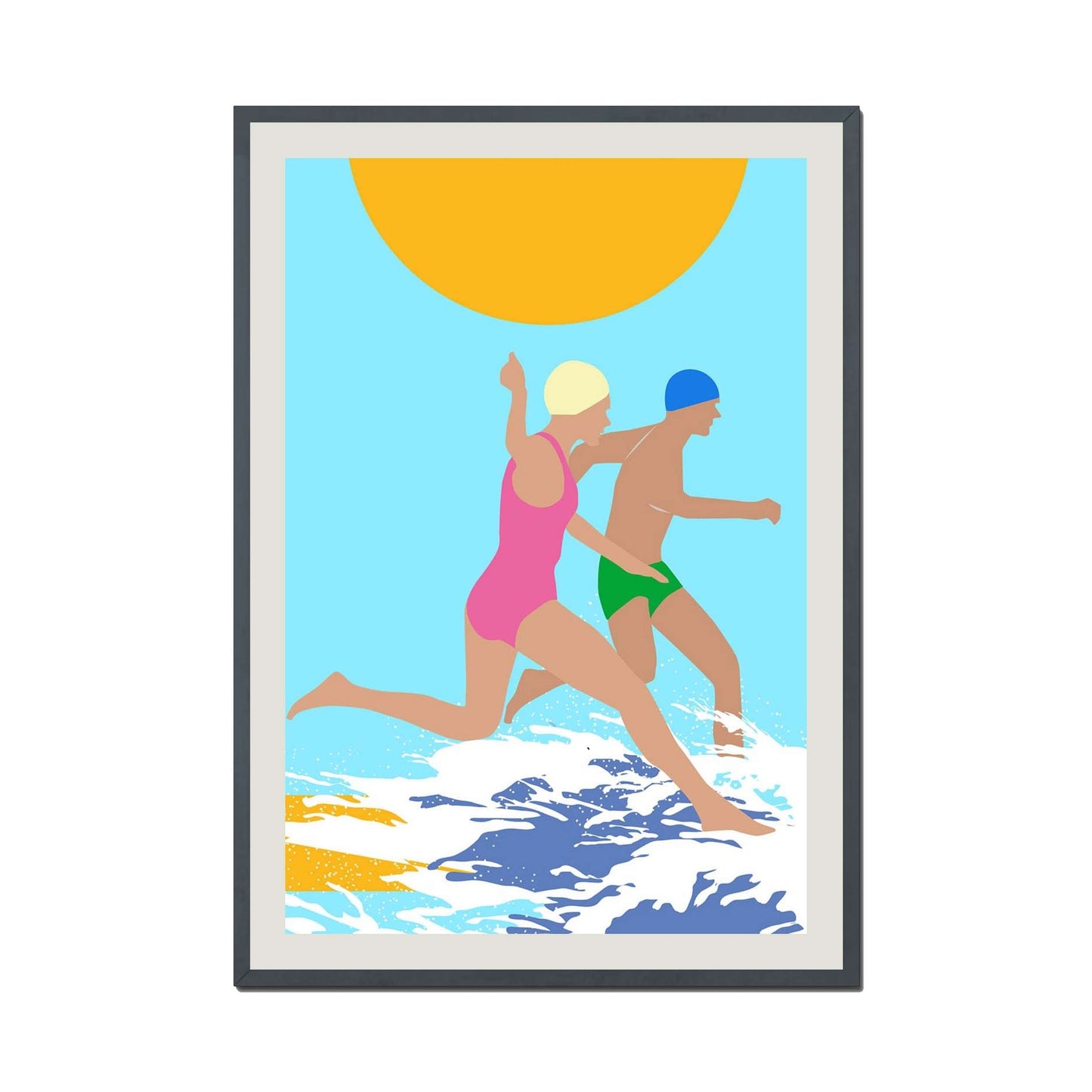RUNNING SWIMMERS | PRINT