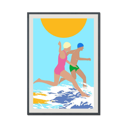 RUNNING SWIMMERS | PRINT