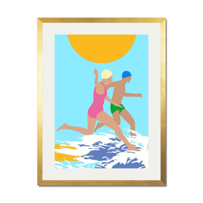 RUNNING SWIMMERS | PRINT