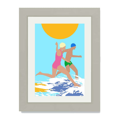 RUNNING SWIMMERS | PRINT