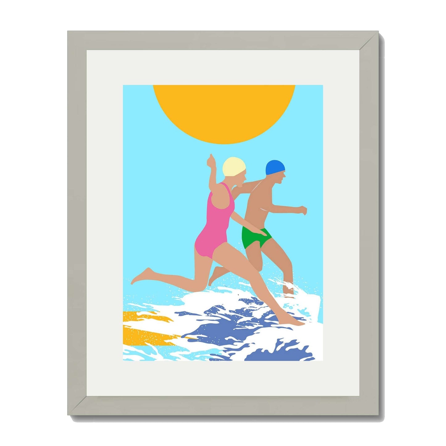 RUNNING SWIMMERS | PRINT
