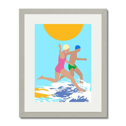 RUNNING SWIMMERS | PRINT