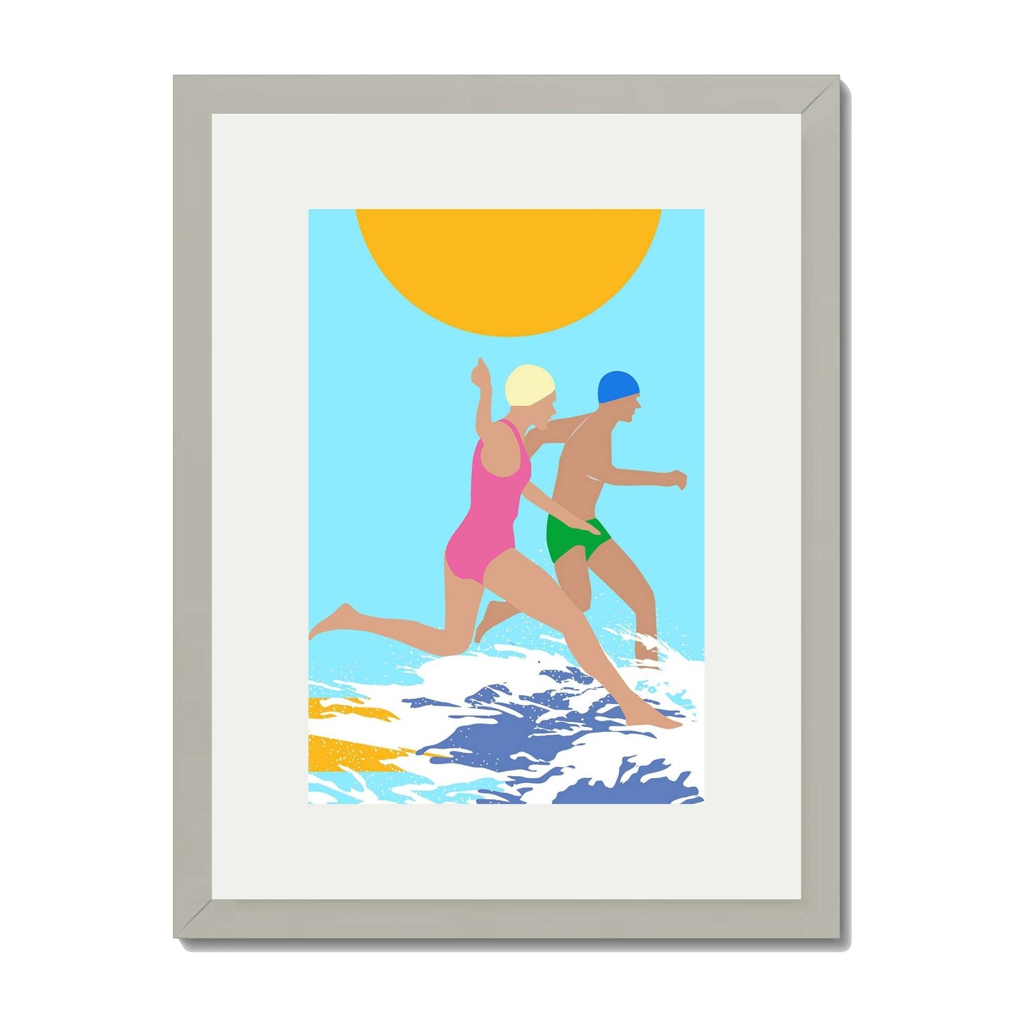 RUNNING SWIMMERS | PRINT