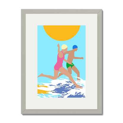 RUNNING SWIMMERS | PRINT