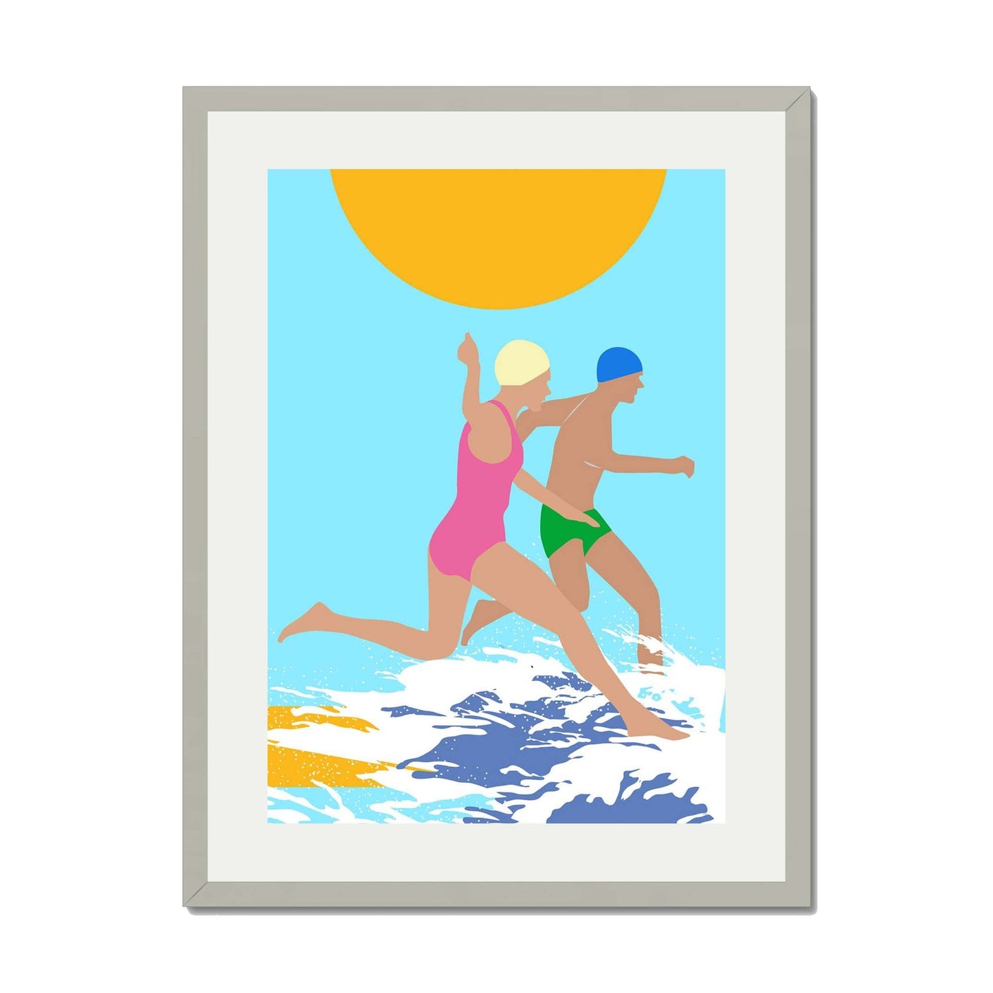 RUNNING SWIMMERS | PRINT