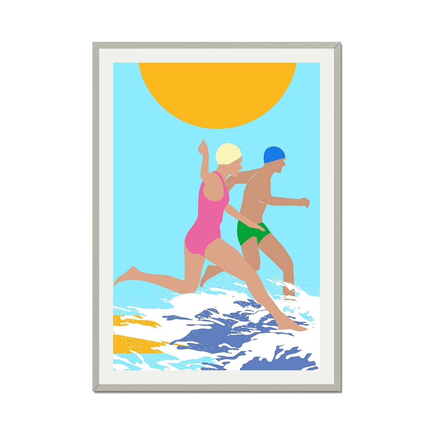 RUNNING SWIMMERS | PRINT