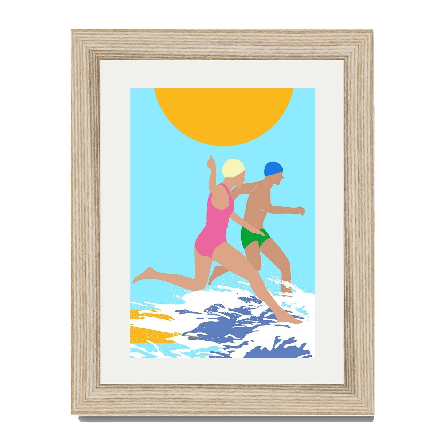 RUNNING SWIMMERS | PRINT
