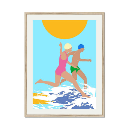RUNNING SWIMMERS | PRINT