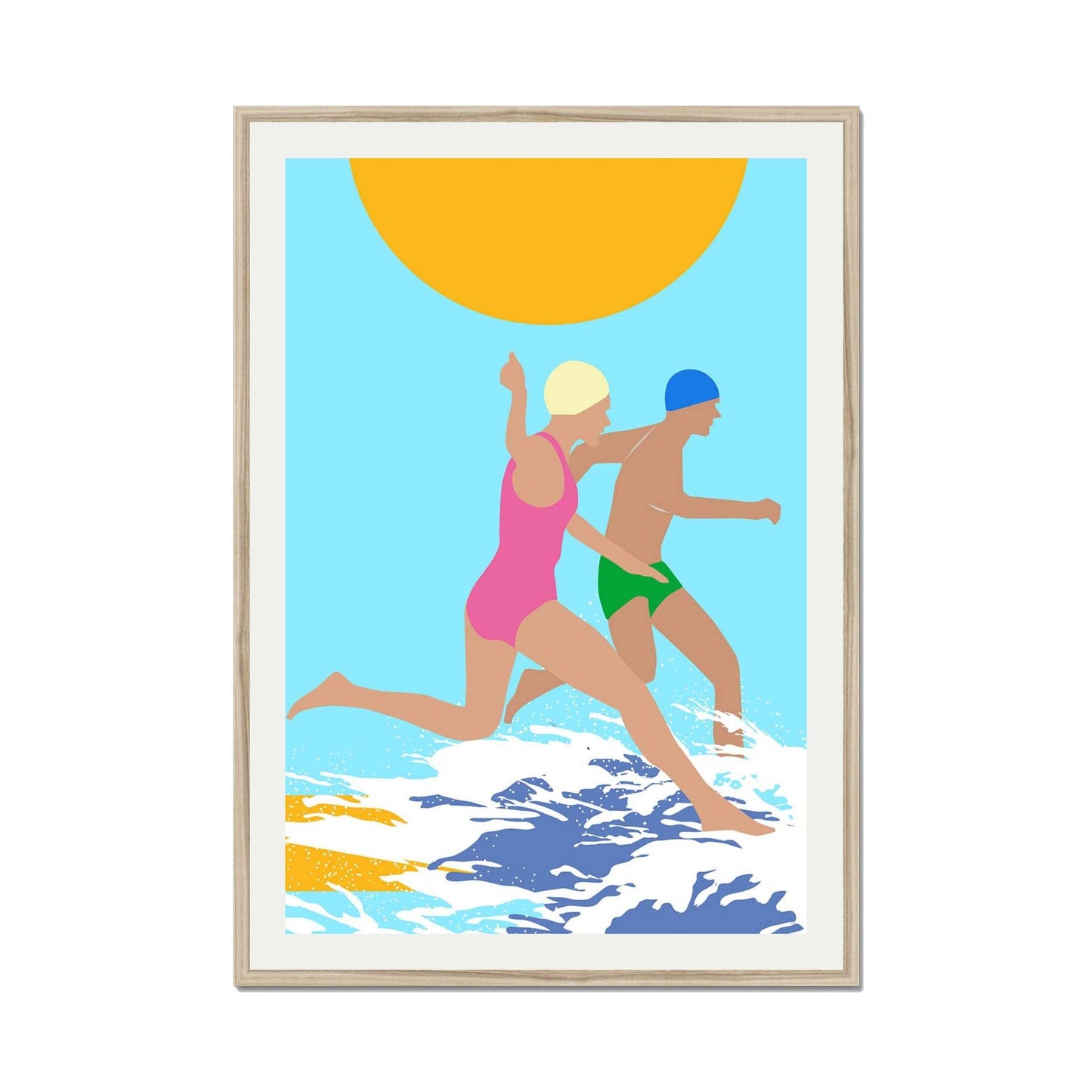 RUNNING SWIMMERS | PRINT