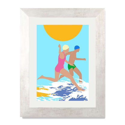 RUNNING SWIMMERS | PRINT